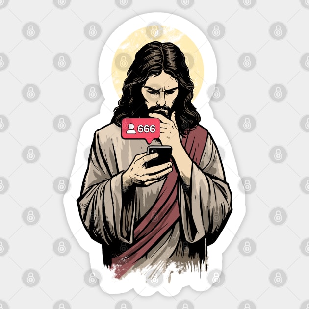 Follow Jesus Sticker by GoshWow®